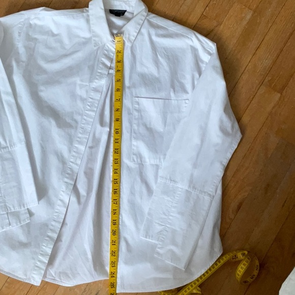 Top Shop Oversized Crisp White Shirt - Picture 7 of 7